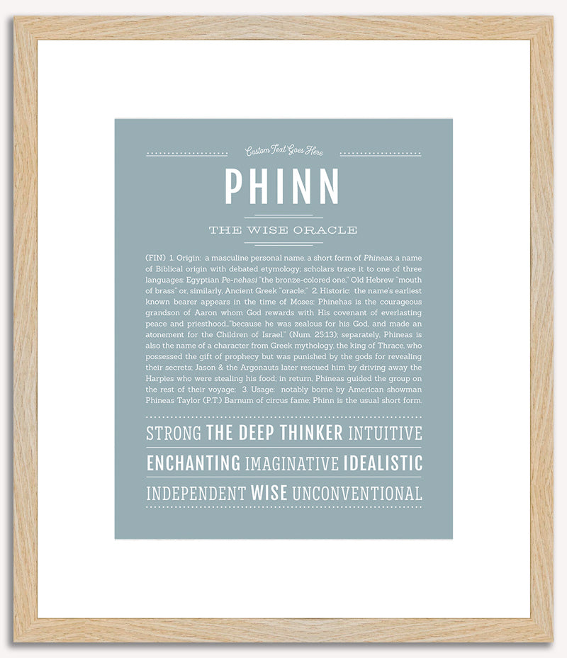 Phinn | Name Art Print