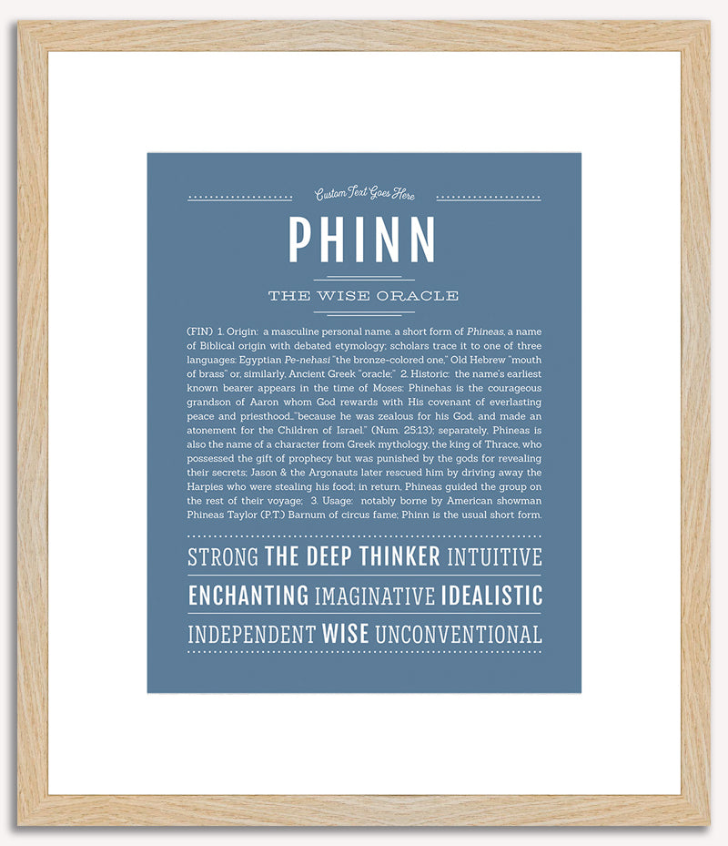 Phinn | Name Art Print