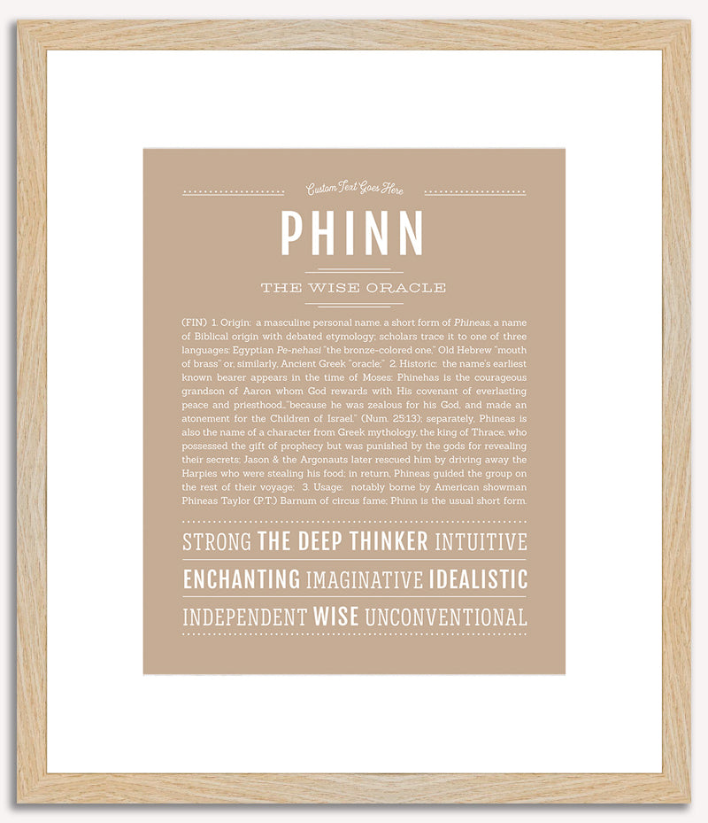 Phinn | Name Art Print