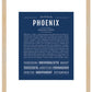 Phoenix (female) | Name Art Print