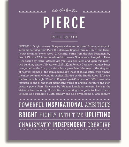 Frame Options | Deep Purple | No Frame