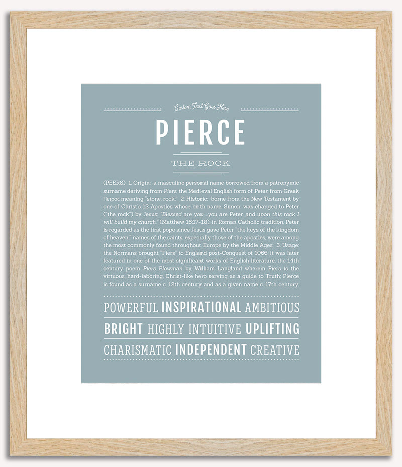 Pierce | Name Art Print