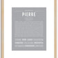 Pierre | Name Art Print