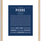 Pierre | Name Art Print