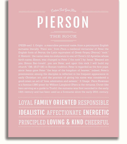 Frame Options | Dusty Rose | No Frame