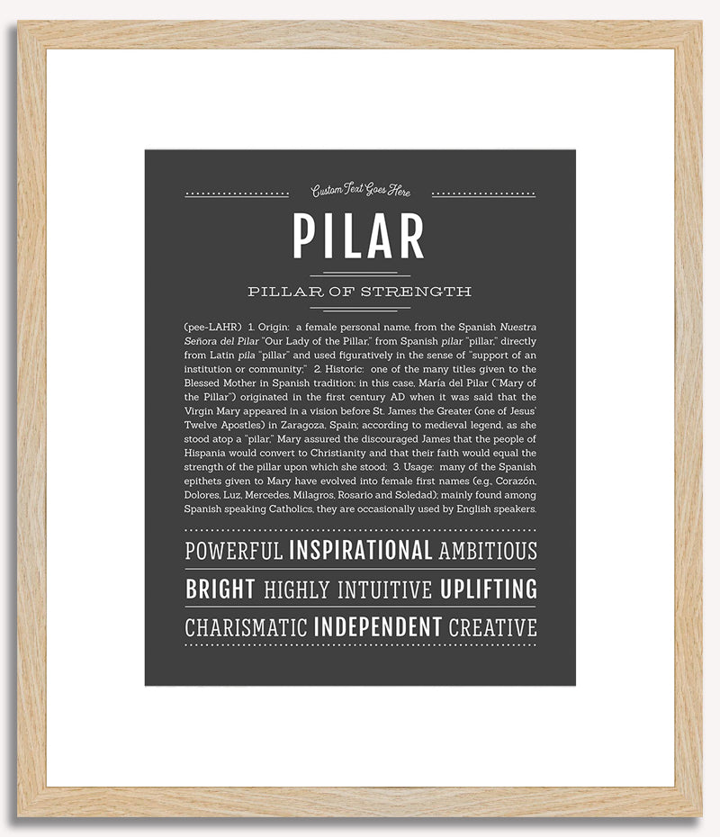 Pilar | Name Art Print