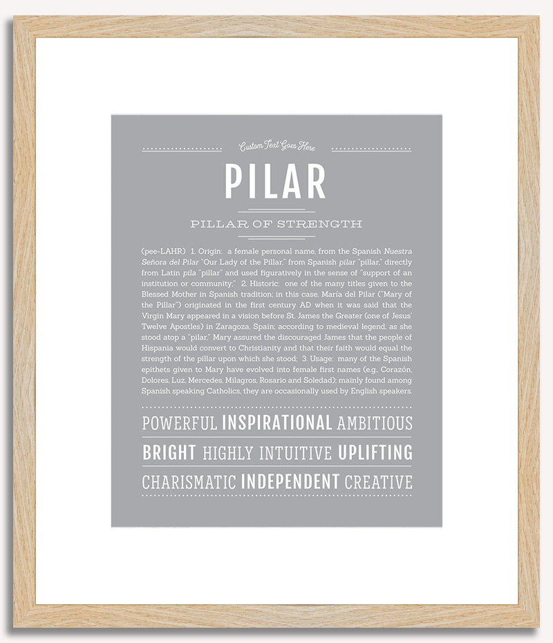 Pilar | Name Art Print