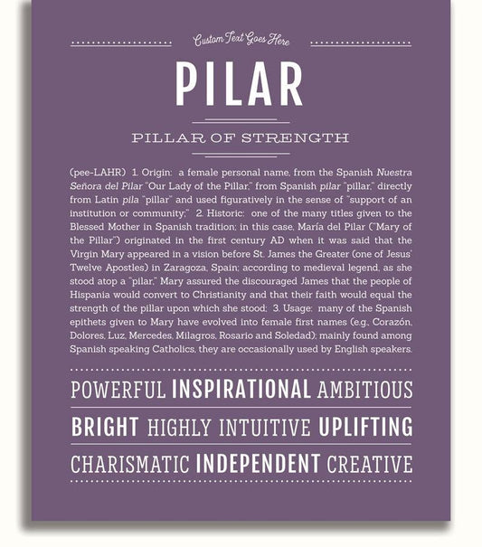 Frame Options | Deep Purple | No Frame