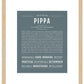 Pippa | Name Art Print