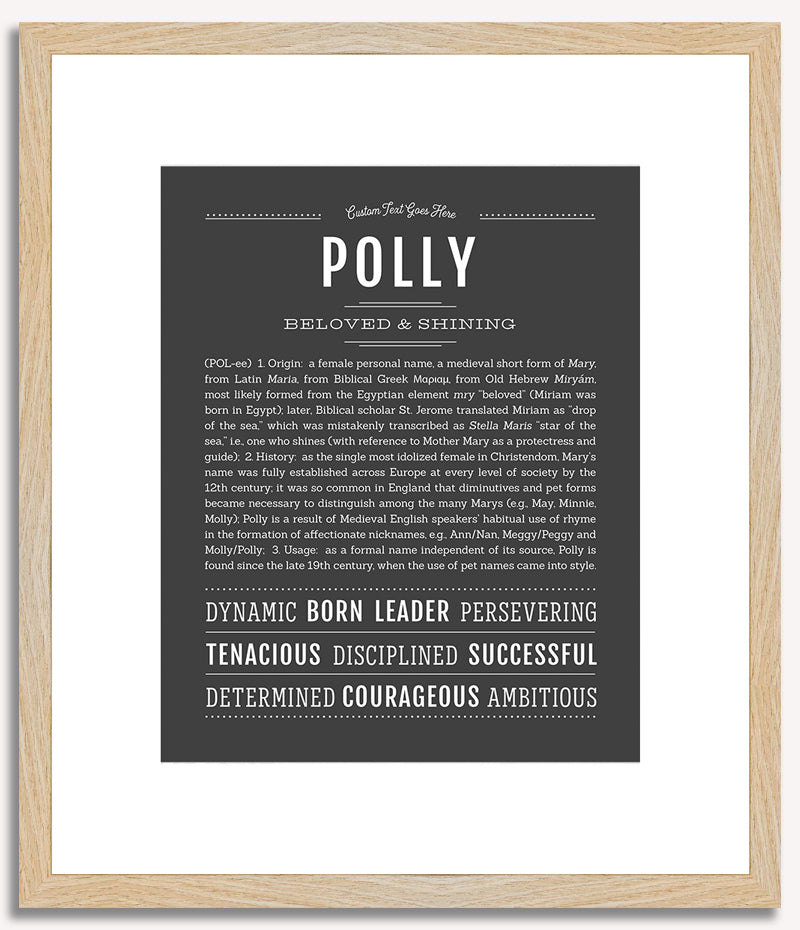 Polly | Name Art Print