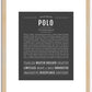 Polo | Name Art Print