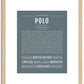 Polo | Name Art Print