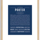 Porter | Name Art Print