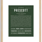 Prescott | Name Art Print