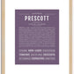 Prescott | Name Art Print