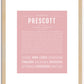 Prescott | Name Art Print