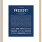 Prescott | Name Art Print