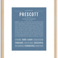 Prescott | Name Art Print