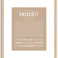 Prescott | Name Art Print