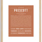 Prescott | Name Art Print