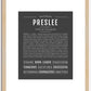 Preslee | Name Art Print