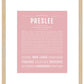 Preslee | Name Art Print