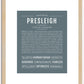 Presleigh | Name Art Print