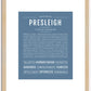 Presleigh | Name Art Print