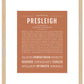 Presleigh | Name Art Print