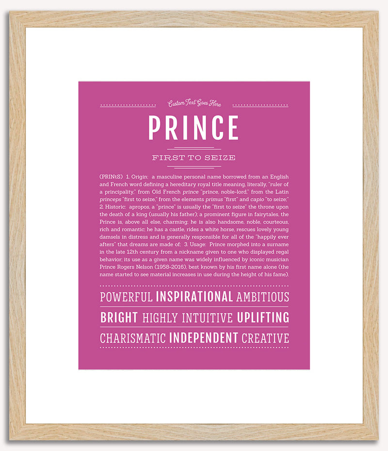 Prince | Name Art Print