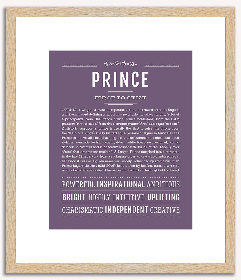 Prince | Name Art Print