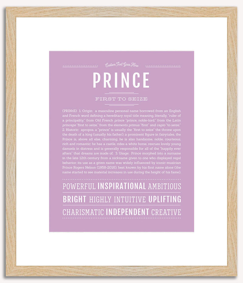 Prince | Name Art Print