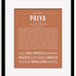 Frame Options | Terra Cotta | Black Frame, Matted