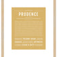 Prudence | Name Art Print