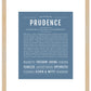 Prudence | Name Art Print