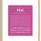 Prue | Name Art Print