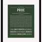 Prue | Name Art Print