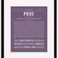 Prue | Name Art Print