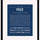 Prue | Name Art Print