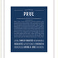Prue | Name Art Print