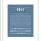 Prue | Name Art Print