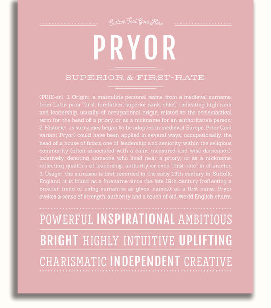 Frame Options | Dusty Rose | No Frame
