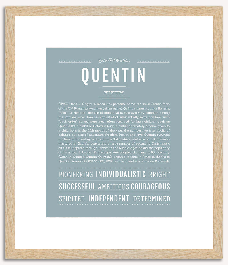 Quentin | Name Art Print