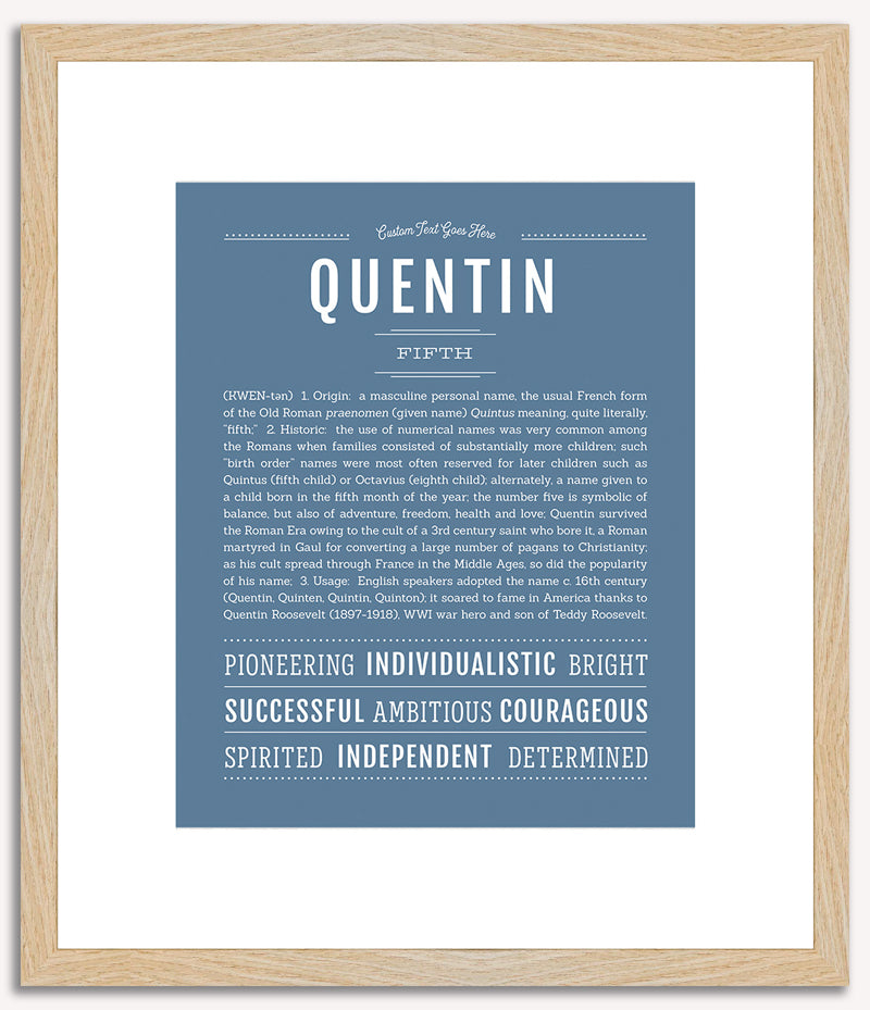 Quentin | Name Art Print