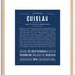 Quinlan (female) | Name Art Print