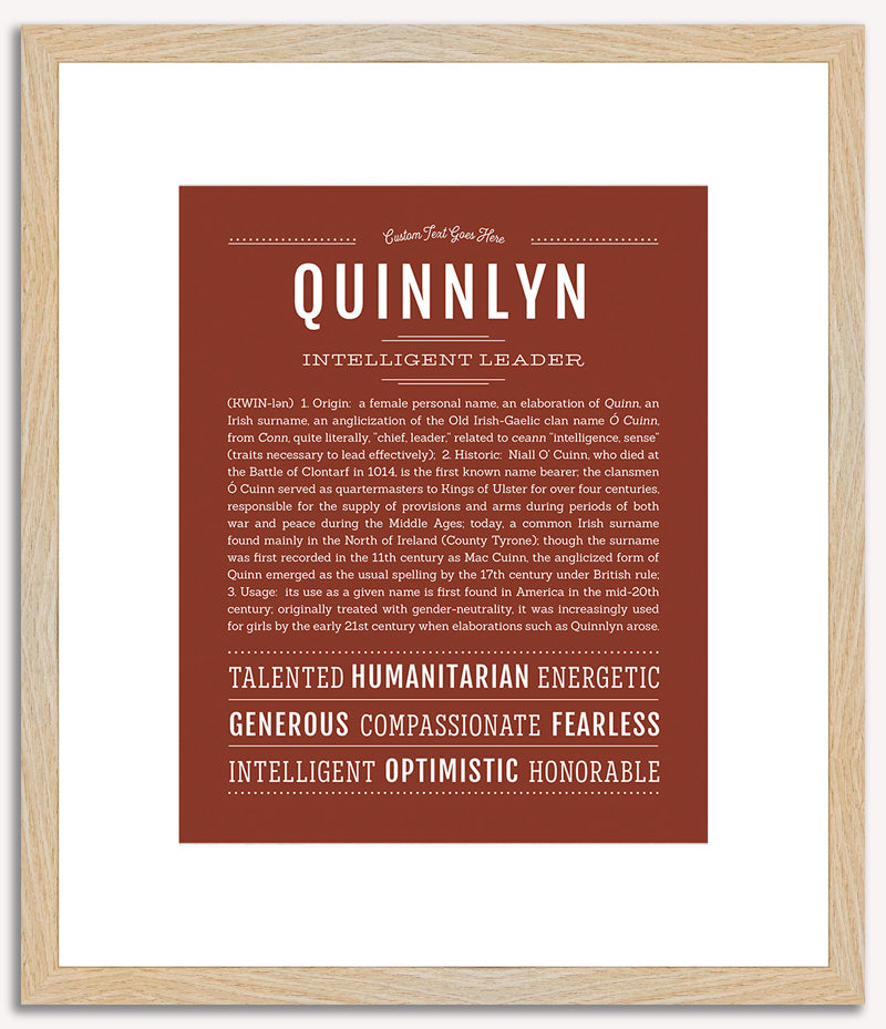 Quinnlyn | Name Art Print