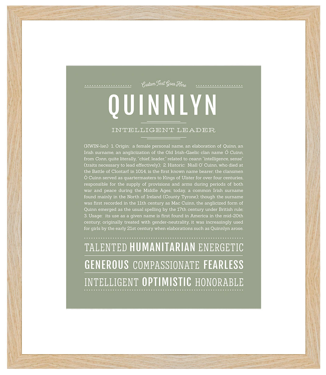 Quinnlyn | Name Art Print