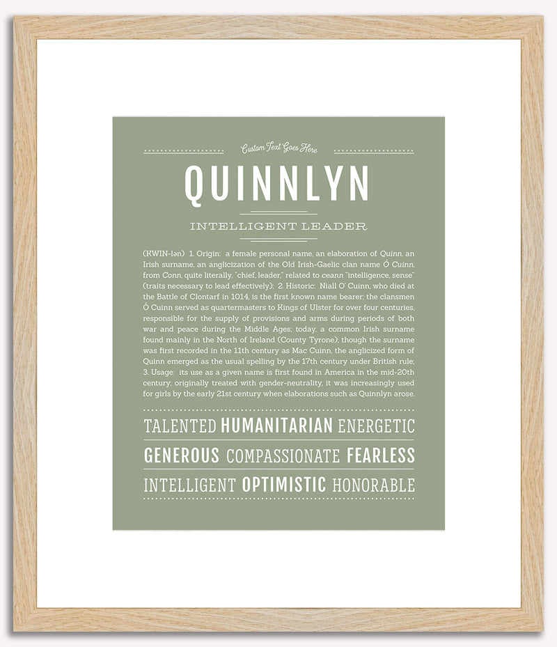 Quinnlyn | Name Art Print