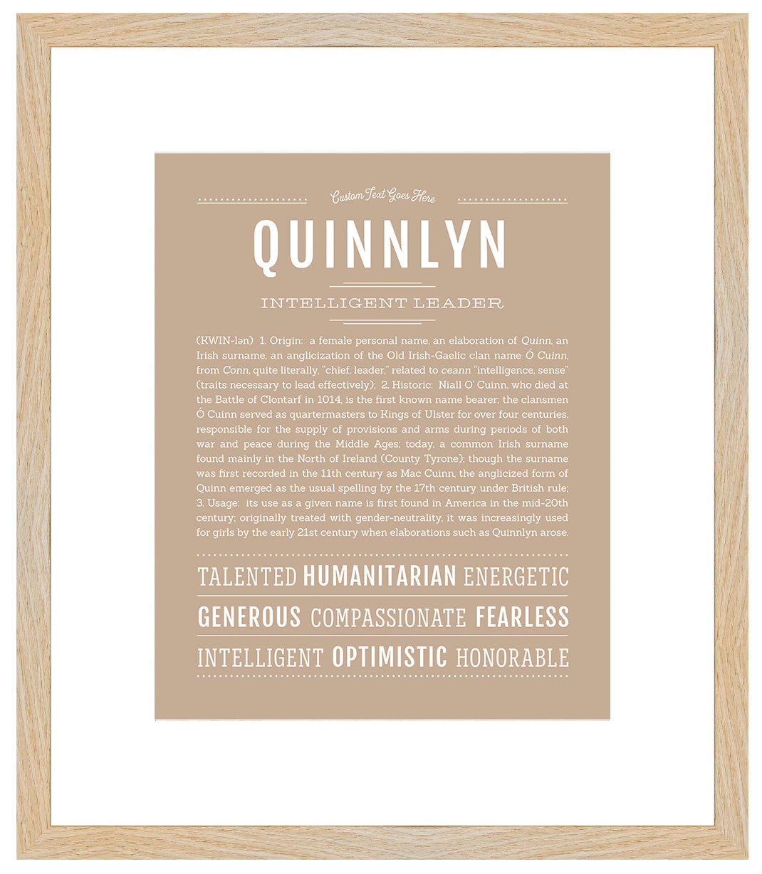 Quinnlyn | Name Art Print