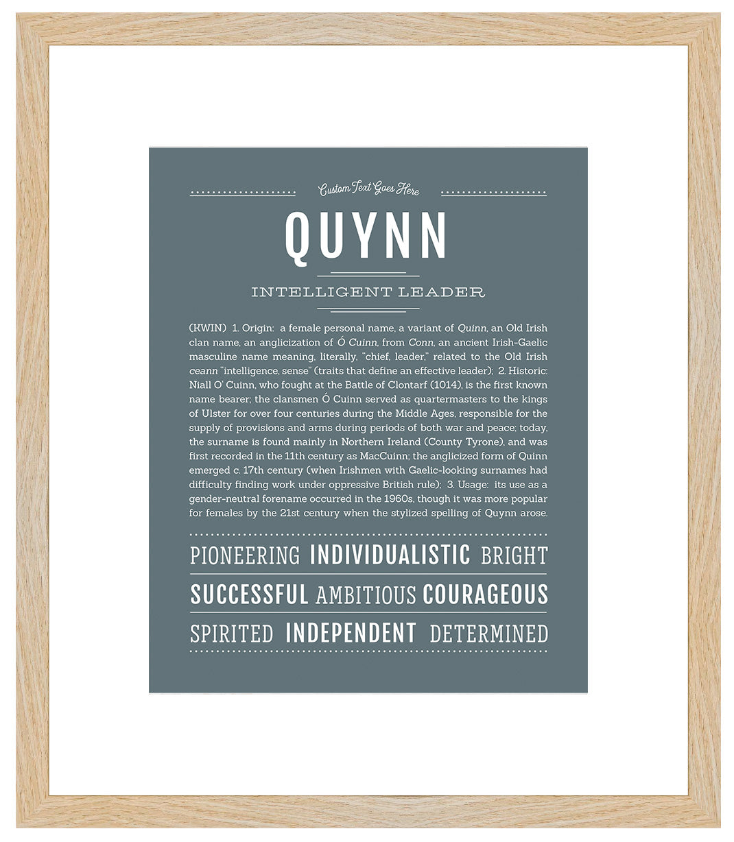 Quynn | Name Art Print